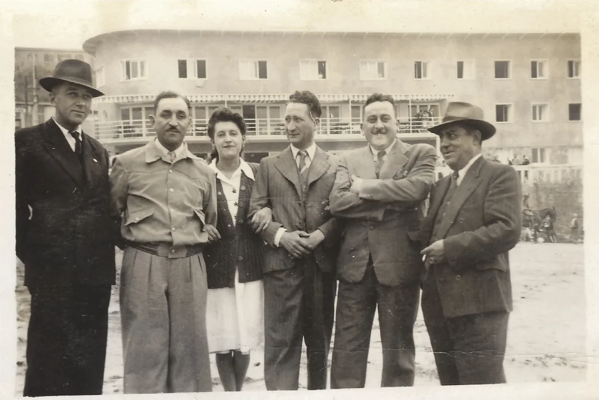 Playa Grande, Cartagena 1945 — Playa Grande de Cartagena — 1945 | Chile de Ayer