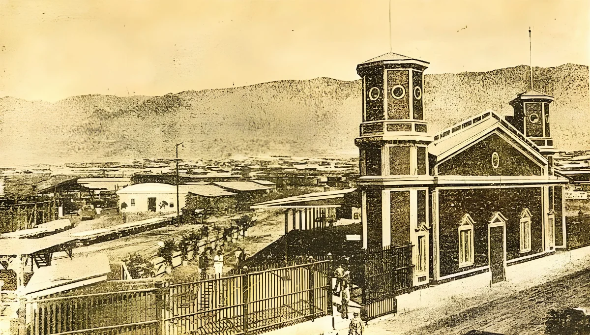 Estación del F. C. de Antofagasta a Oruro, Sucesos, 1902-08-27 (2) — Antofagasta — 1902 | Chile de Ayer
