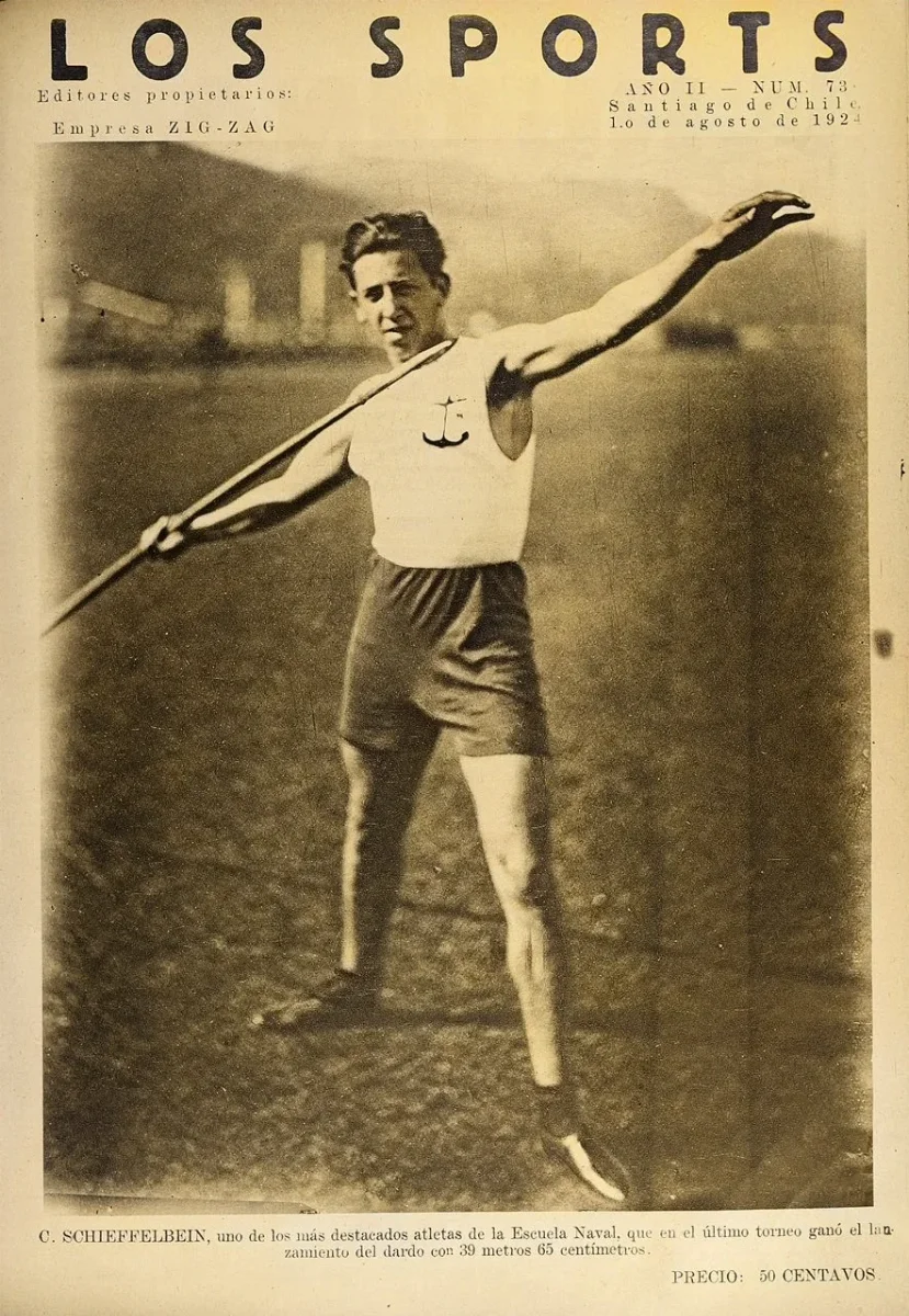 Los Sports, número 73, 1 de agosto de 1924 — 1924 | Chile de Ayer
