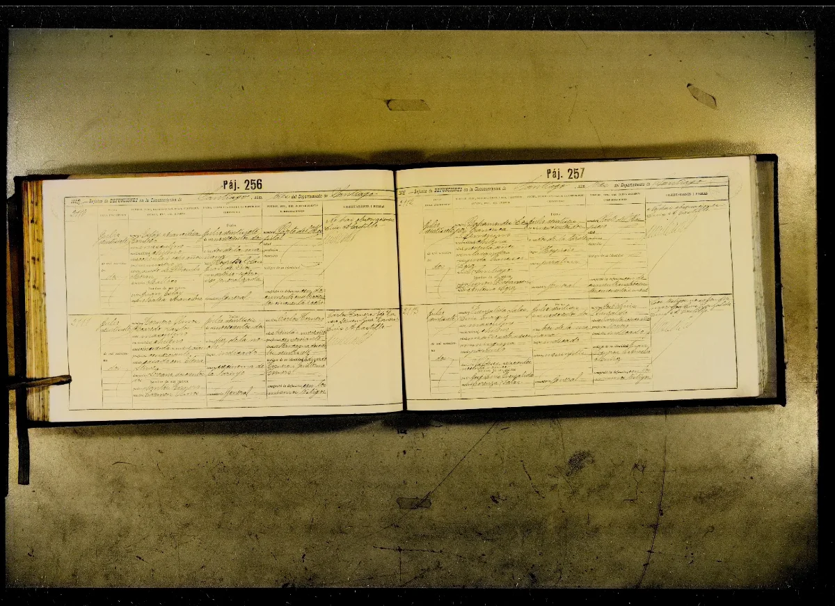 Registro de defunción de Recaredo Santos Tornero — 1902 | Chile de Ayer