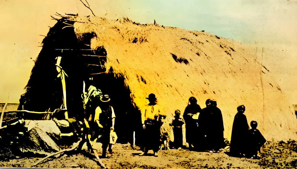 Exterior Ruca en 1903 — 1903 | Chile de Ayer