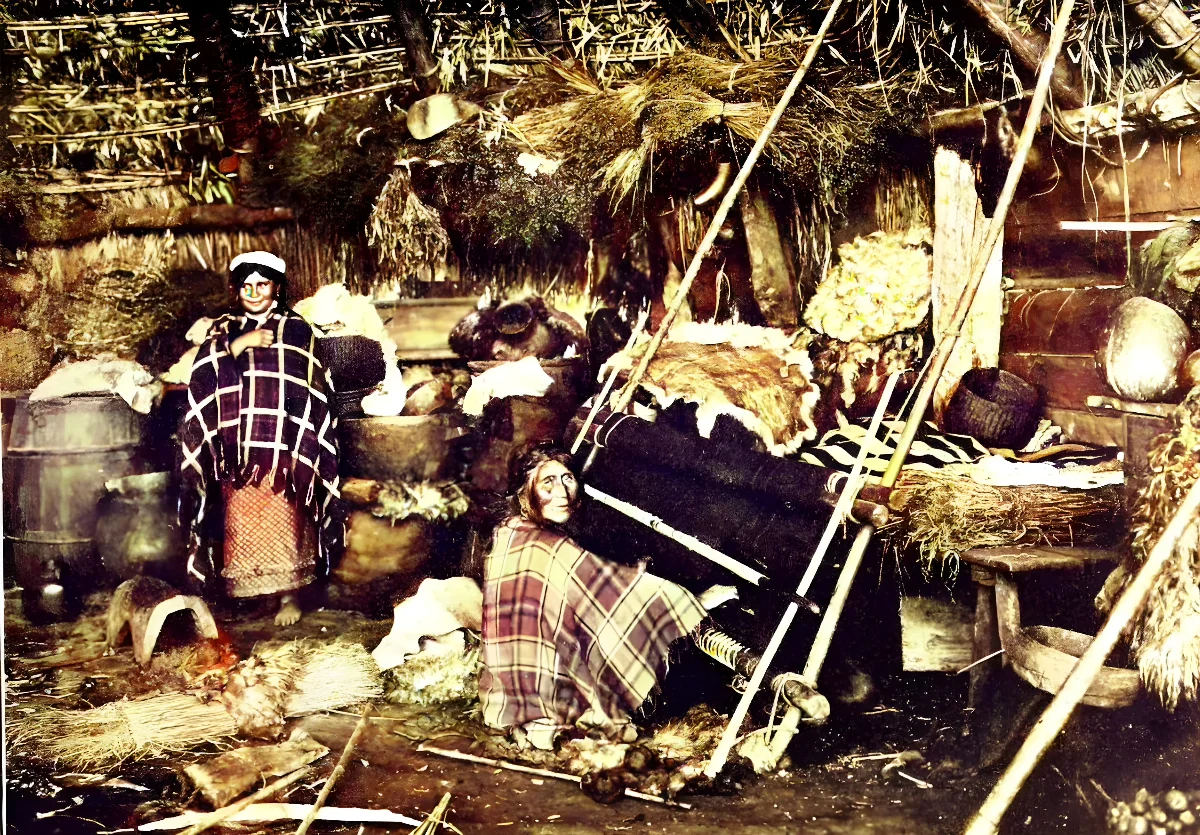 Interior Ruca 1903 — 1903 | Chile de Ayer
