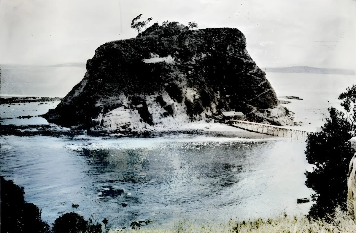 Morro en el Parque Lota 1903 — Concepción — 1903 | Chile de Ayer