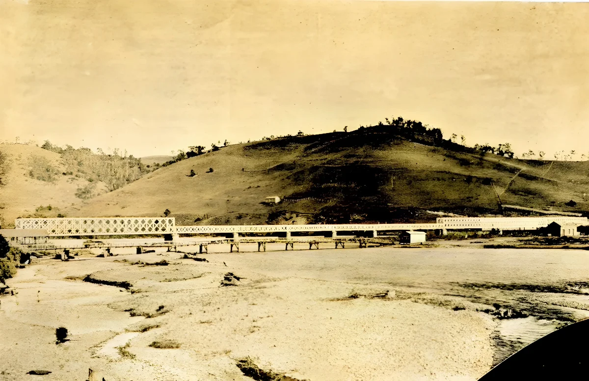 Puente sobre el Rio Cautin 1903 — 1903 | Chile de Ayer