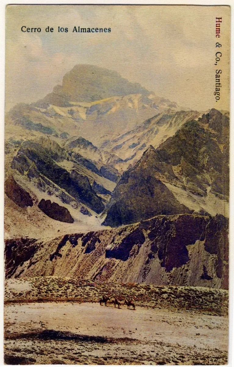 Cerro de la Almacenes — 1905 | Chile de Ayer