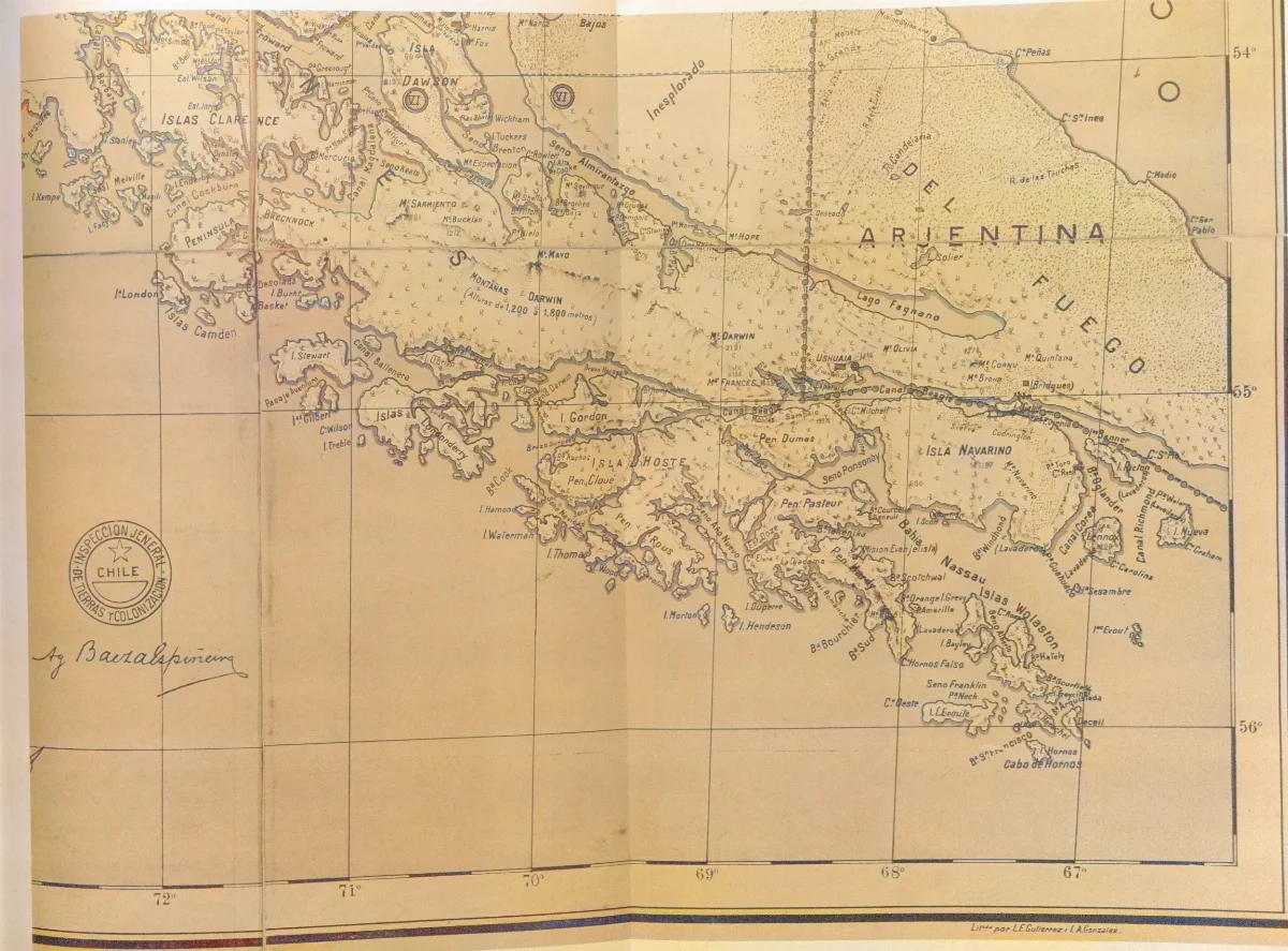 Oficina.de.demarcacion.Chile — 1904 | Chile de Ayer