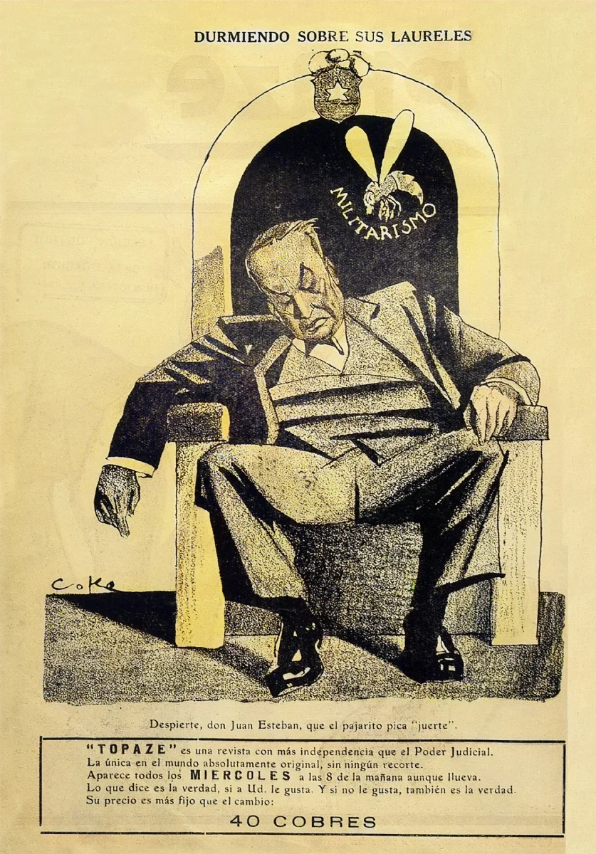 Topaze numero 1 pag 2 — 1931 | Chile de Ayer
