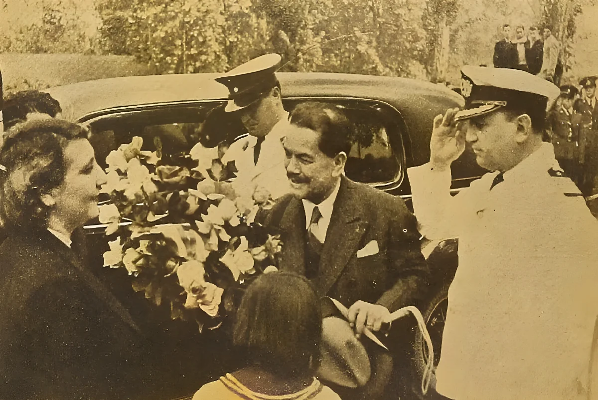 Aguirre Cerda en Lo Hermida — 1939 | Chile de Ayer