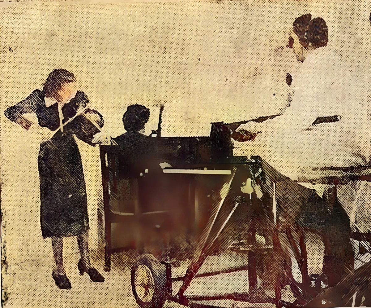 Demostracion de television en Chile (1939) — 1939 | Chile de Ayer