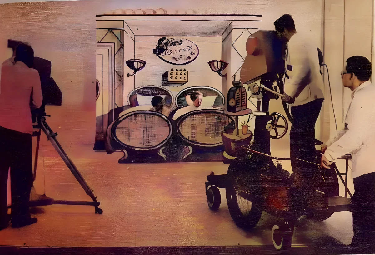Exhibicion TV alemana en Chile julio 1939 — 1939 | Chile de Ayer