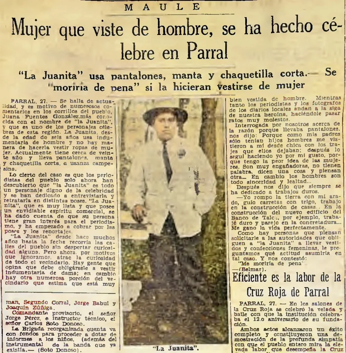 La Nacion 1931-05-28 p11 — 1931 | Chile de Ayer