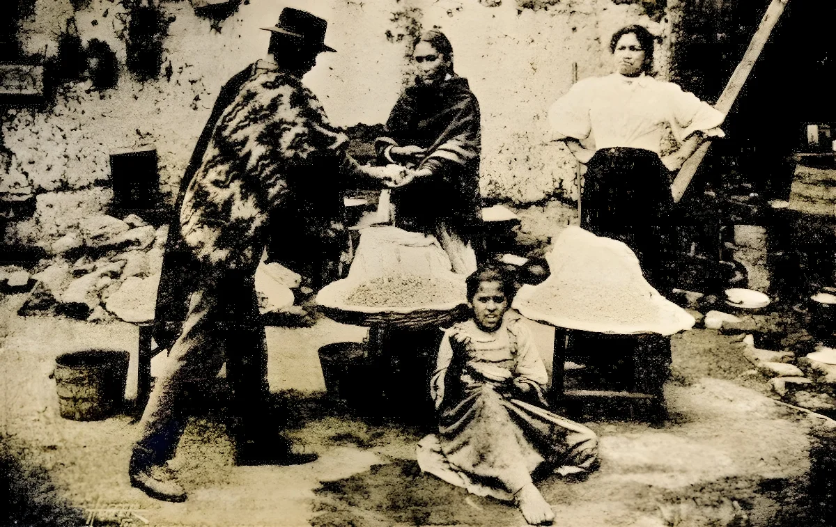 Vendedoras de Mote 1903 — 1903 | Chile de Ayer
