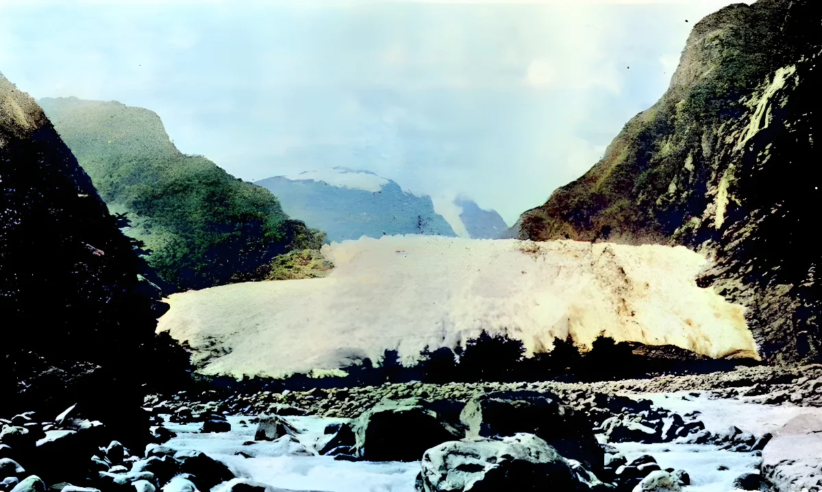 Ventisquero Río Nevado - Llanquihue 1903 — 1903 | Chile de Ayer