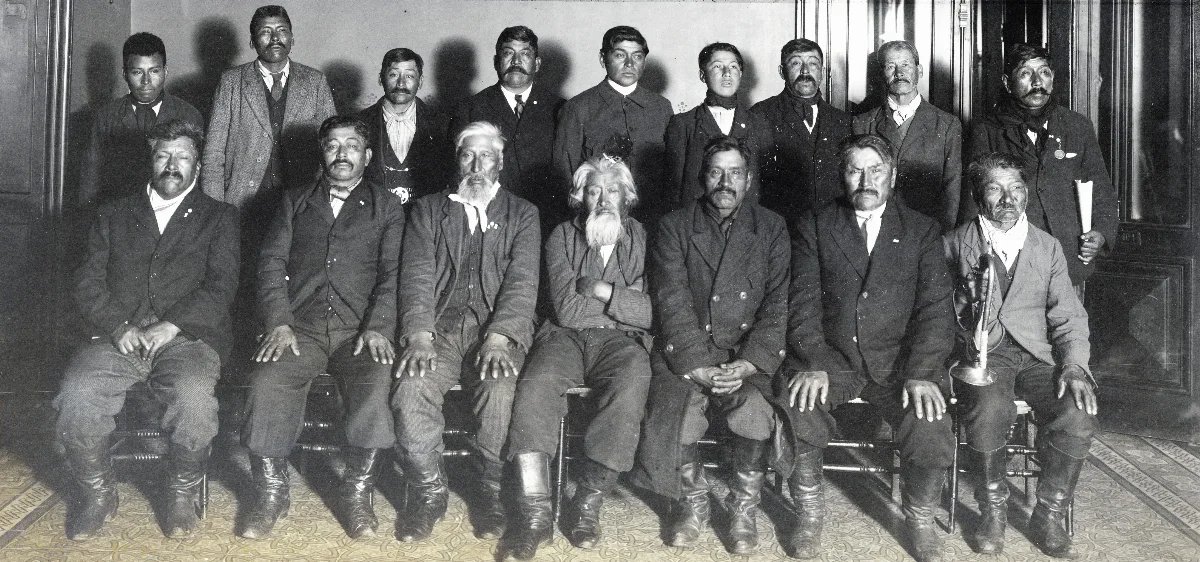 Argentina - Delegación mapuche en Buenos Aires (1920) — Temuco — 1920 | Chile de Ayer