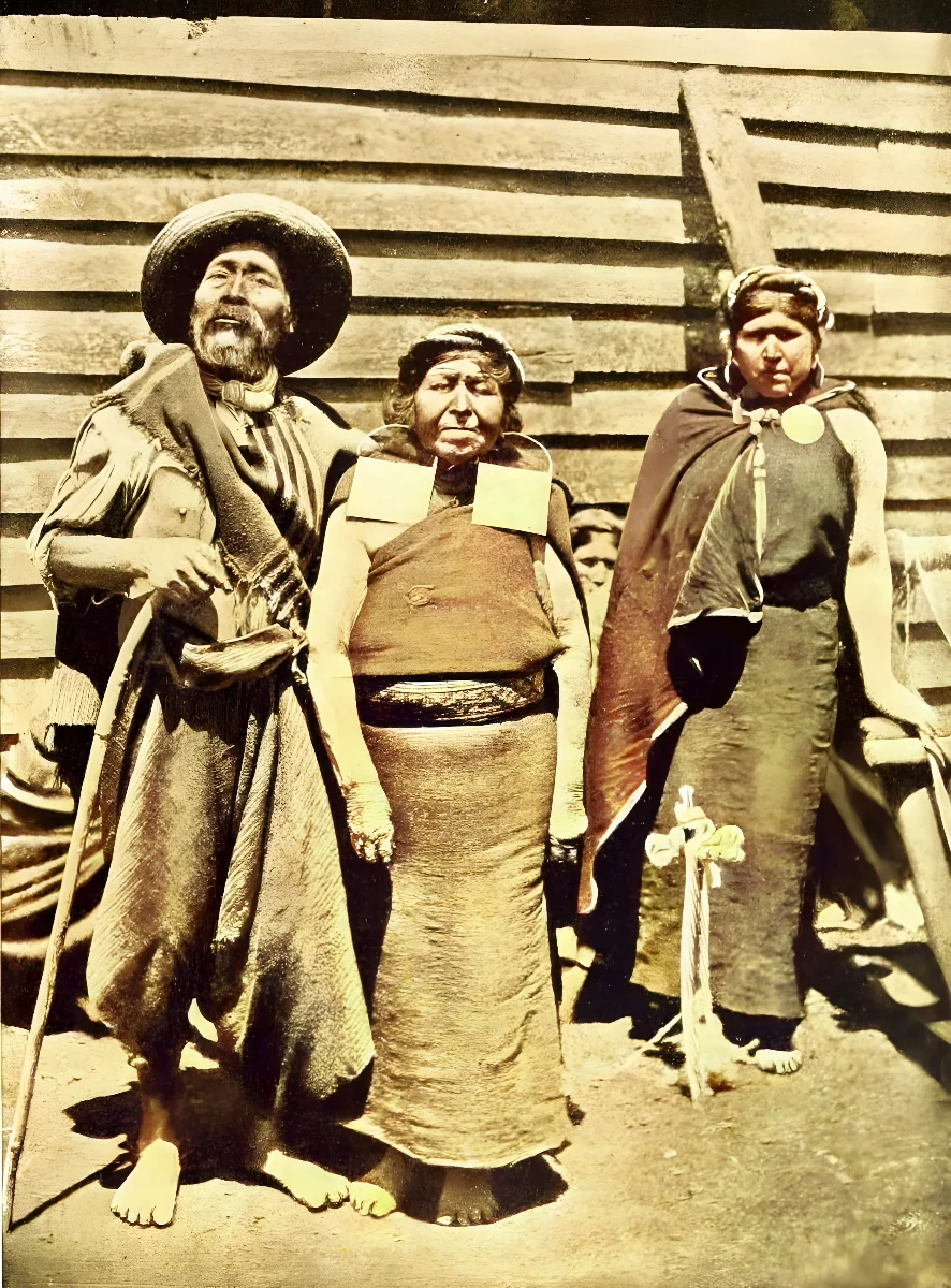 Mapuches-araucanos — Temuco — 1908 | Chile de Ayer
