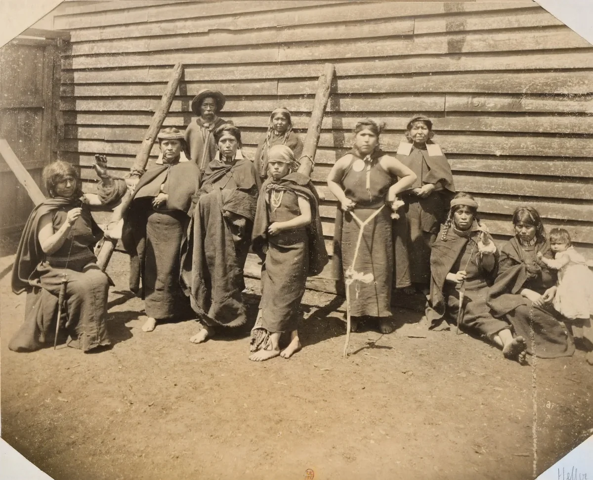 Mapuches - Heffer — Temuco — 1890 | Chile de Ayer