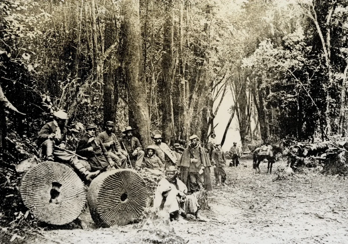Villarica — Temuco — 1883 | Chile de Ayer