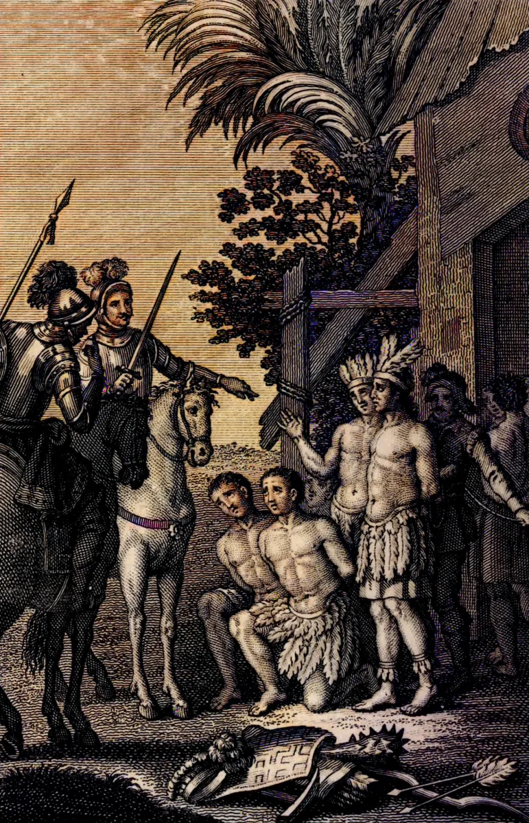 Prision de Caupolicán — 1845 | Chile de Ayer