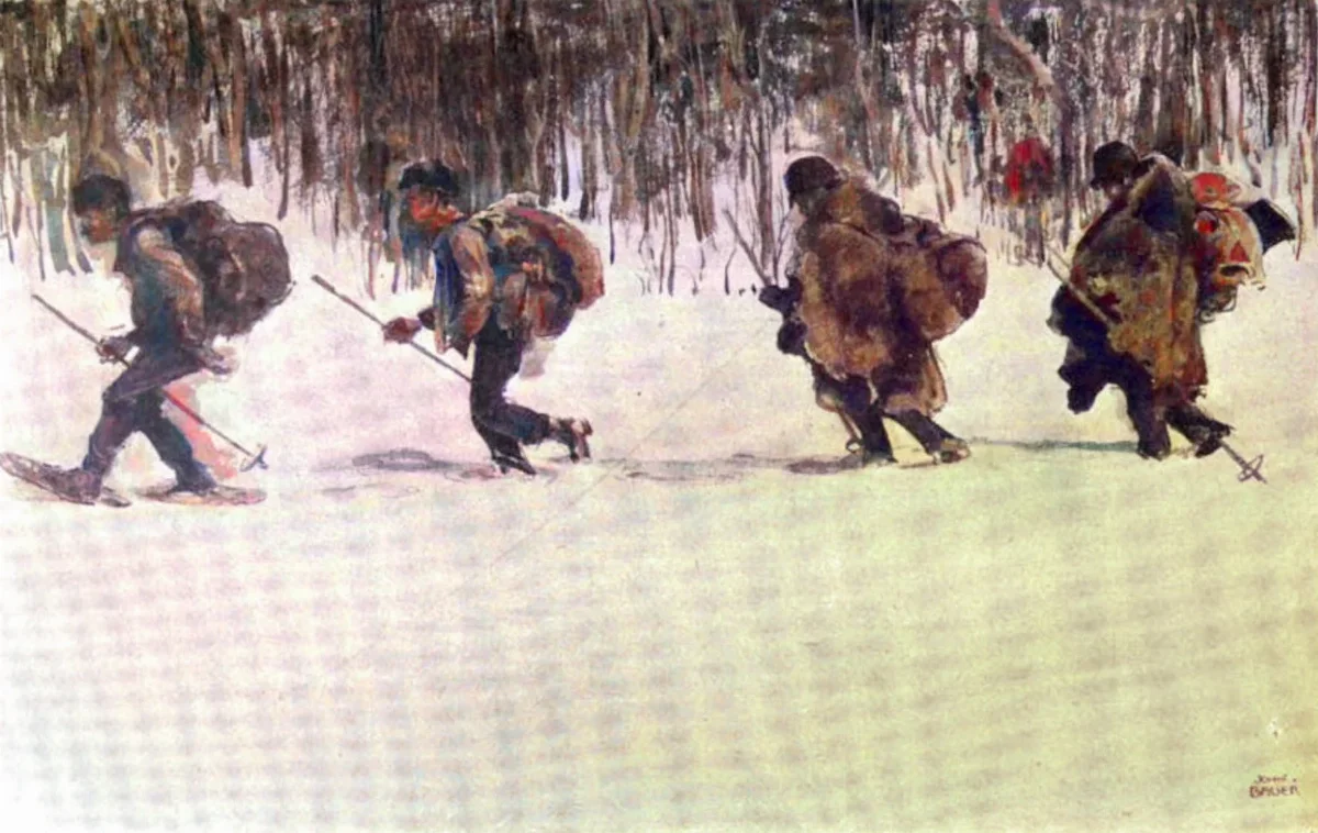 Johan Gunnar Andersson, Ole Wennersgaard, Anikin och Modesto, Eldslandet 1902 — Tierra del Fuego — 1904 | Chile de Ayer