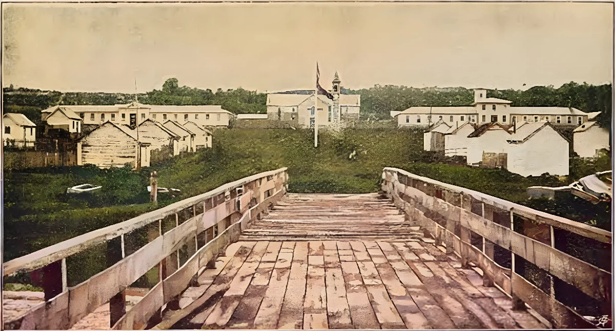Misión Salesiana de san Rafael en Isla Dawson — Tierra del Fuego — 1924 | Chile de Ayer