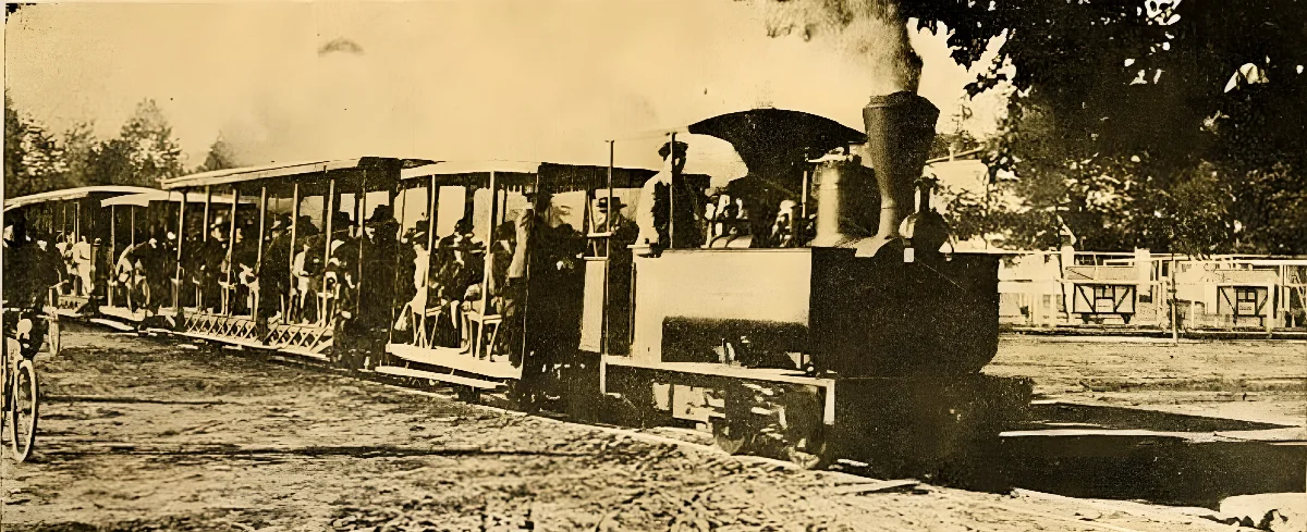 Inauguracion Ferrocarril Quinta Normal, 29 marzo 1914 — 1914 | Chile de Ayer