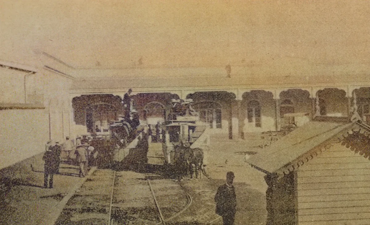 Estación Limache, The Chilian Times, 1896-12-12 (1374) 01 — 1896 | Chile de Ayer
