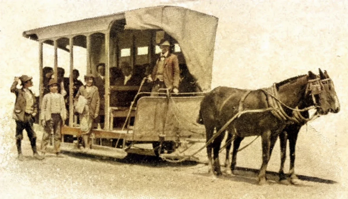 Ferrocarril Urbano de Coquimbo — 1912 | Chile de Ayer