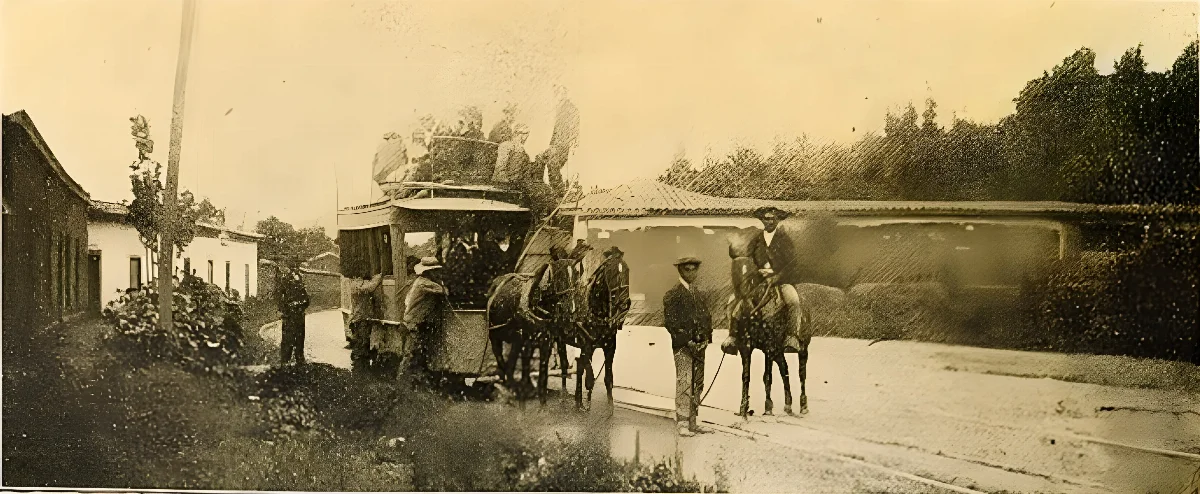 Tranvia Quillota 1906 — 1906 | Chile de Ayer
