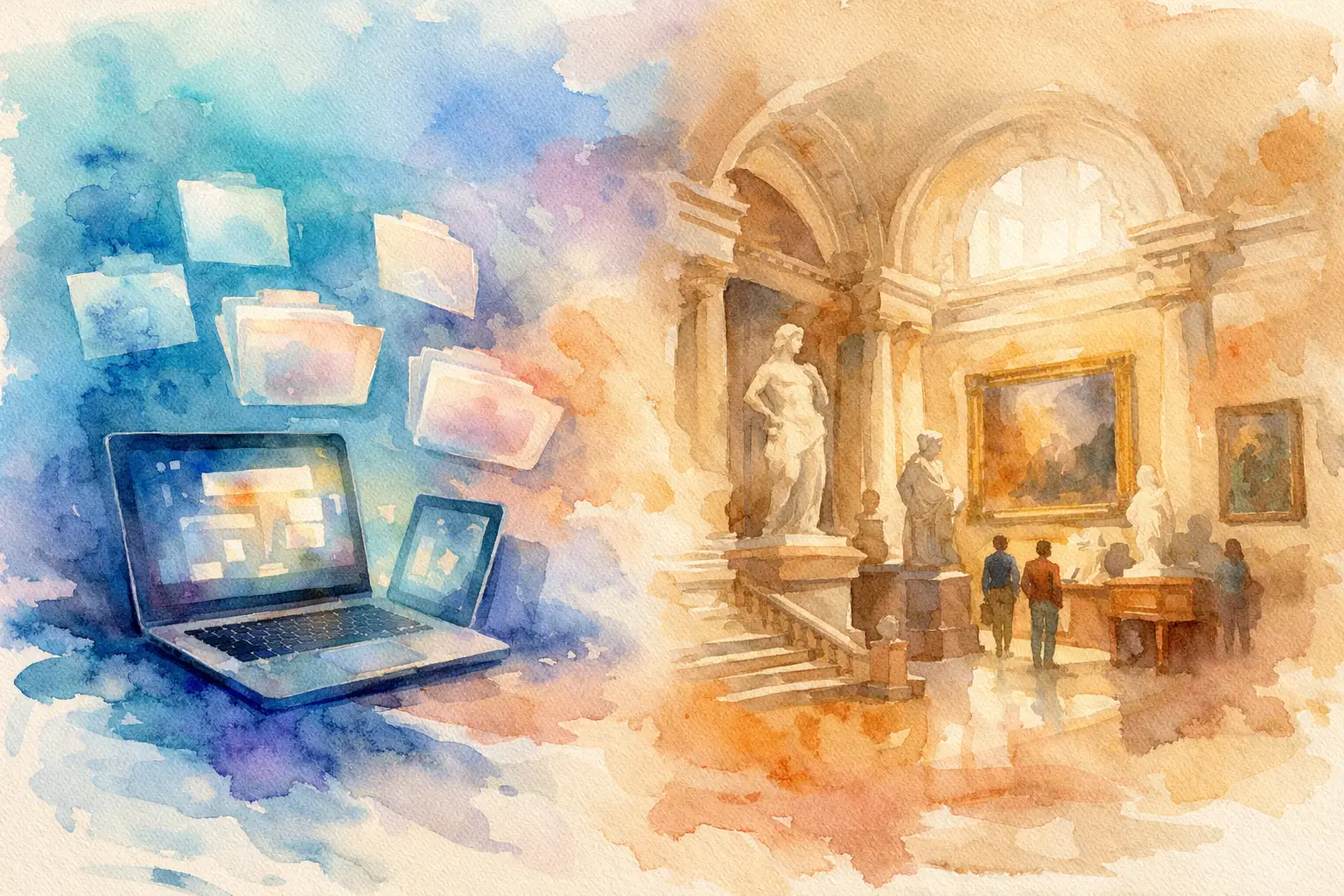 Archivo digital versus museo tradicional