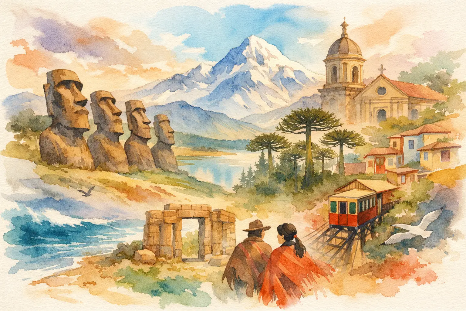 Lugares chilenos con memoria visual viva