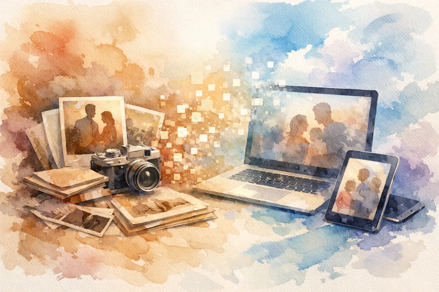 Por qué digitalizar archivos familiares