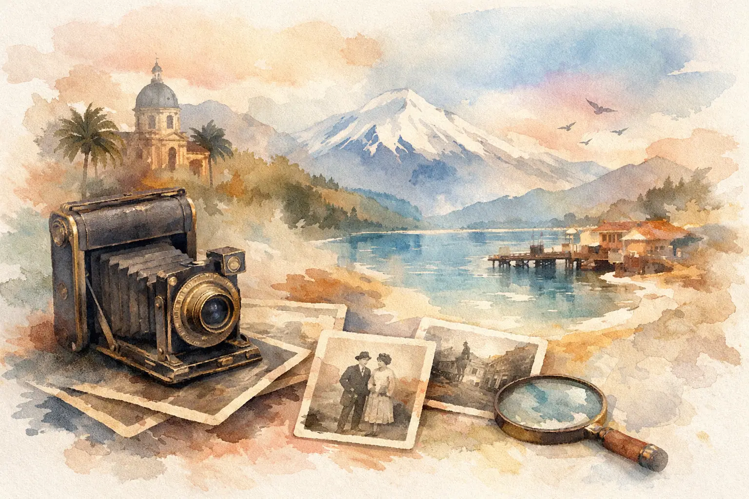 Archivo histórico fotográfico online en Chile