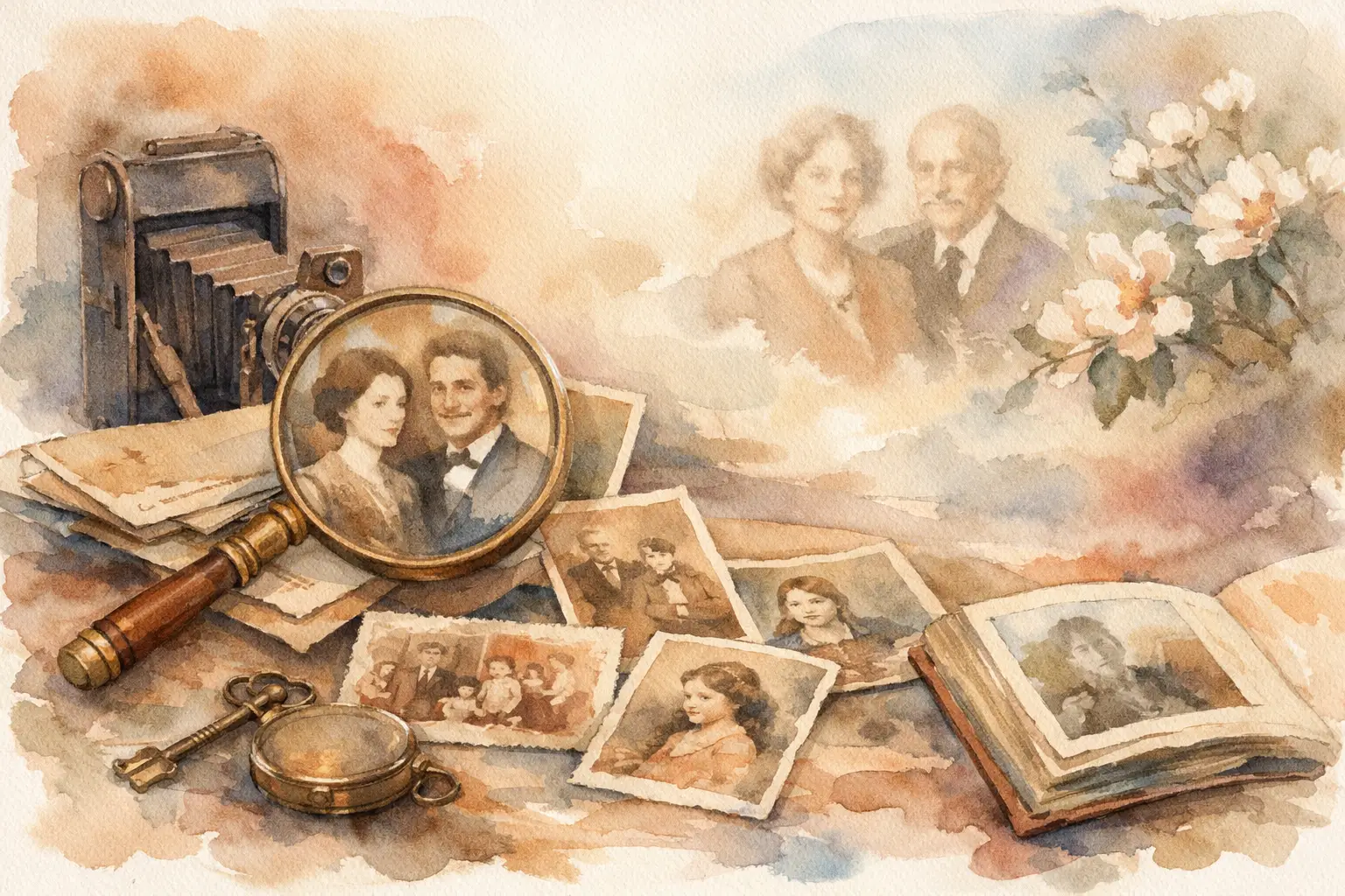 Cómo buscar antepasados en fotografías
