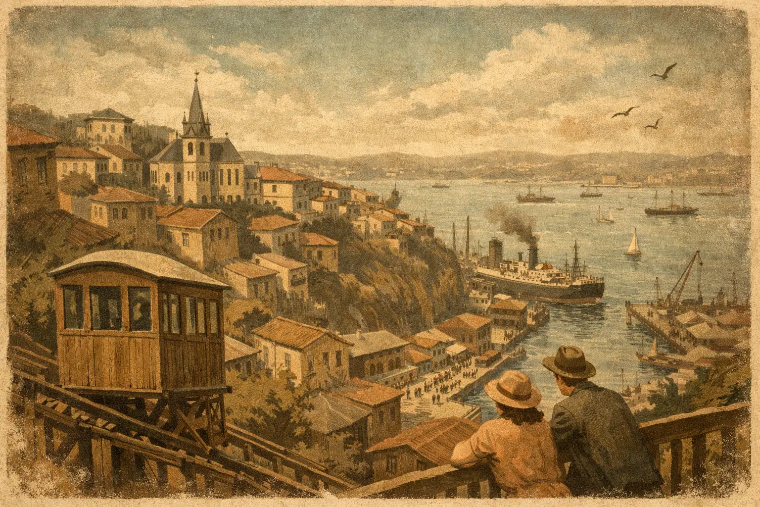 Imágenes antiguas de Valparaíso: cómo leerlas