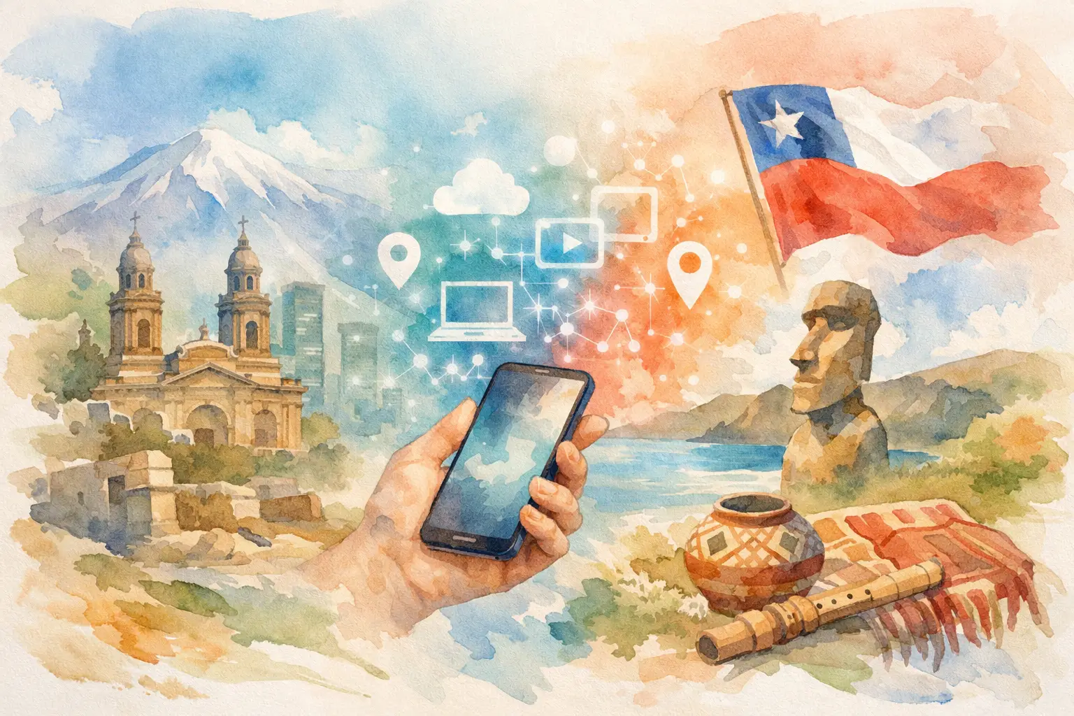 Tendencias de patrimonio digital chileno hoy