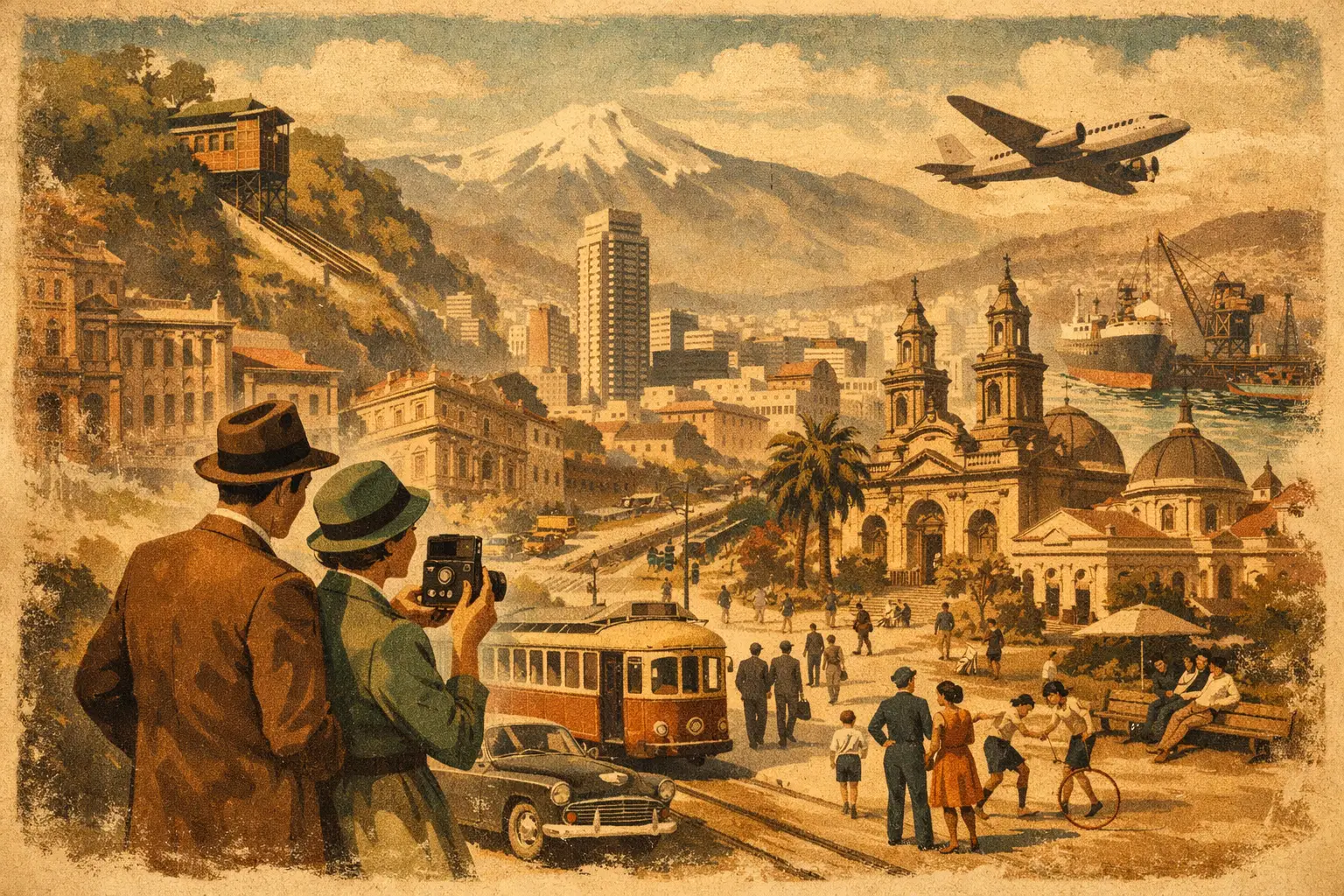 Historia urbana de Chile en fotografías