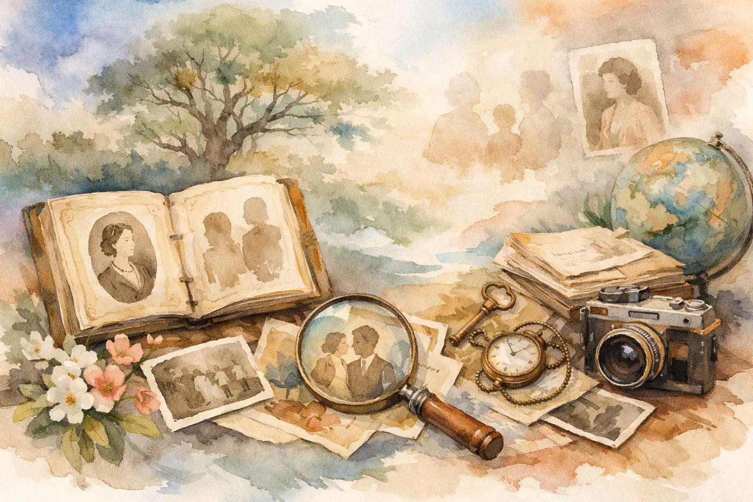 Guía para investigar genealogía con imágenes