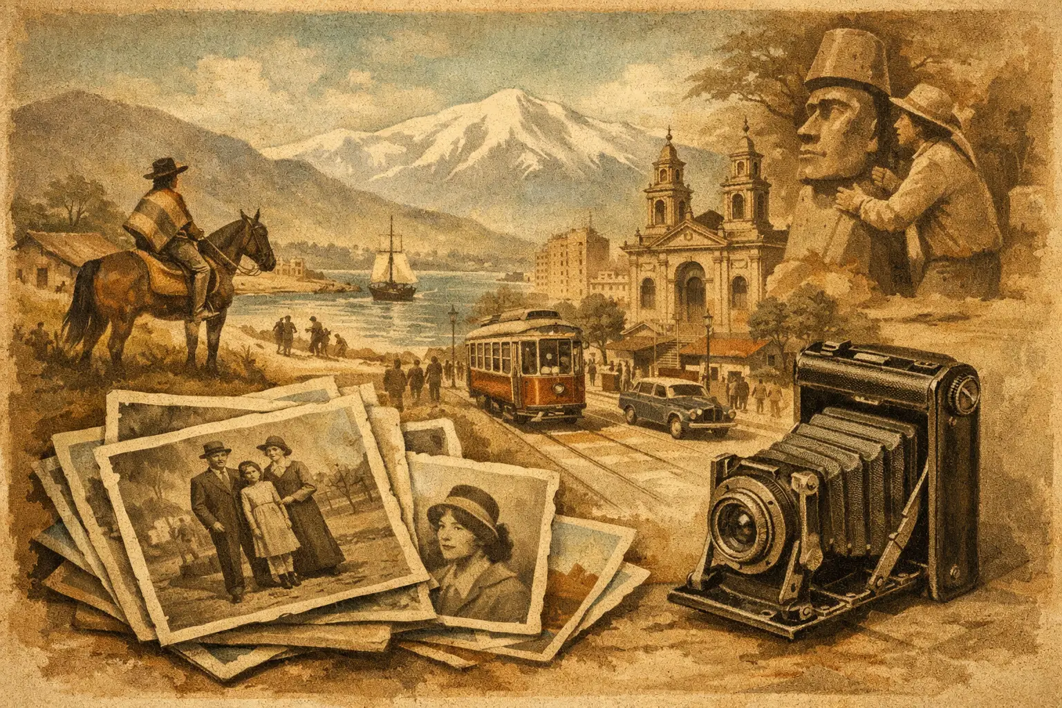 Fotos antiguas de Chile: qué nos revelan