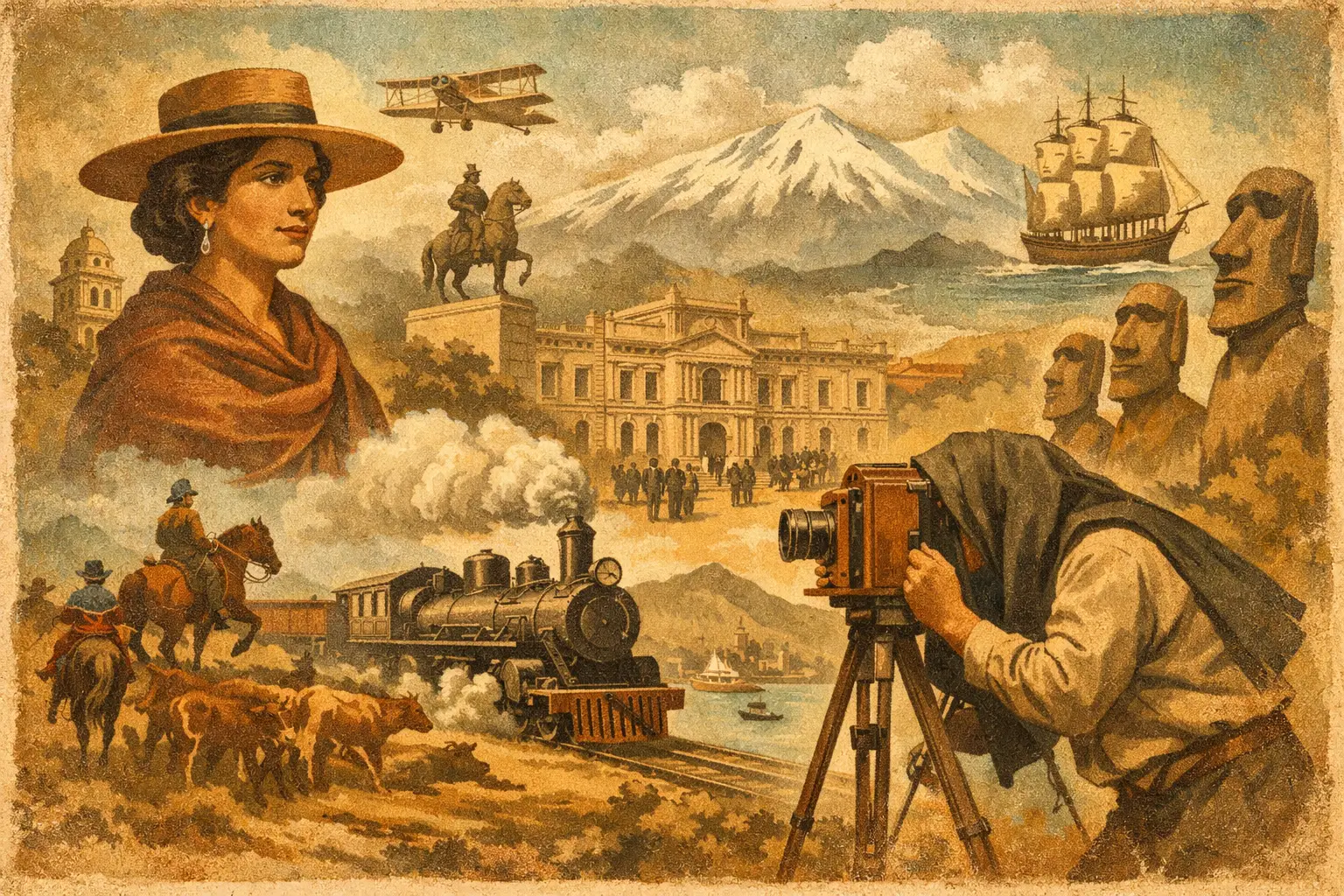 Banco de imágenes históricas de Chile