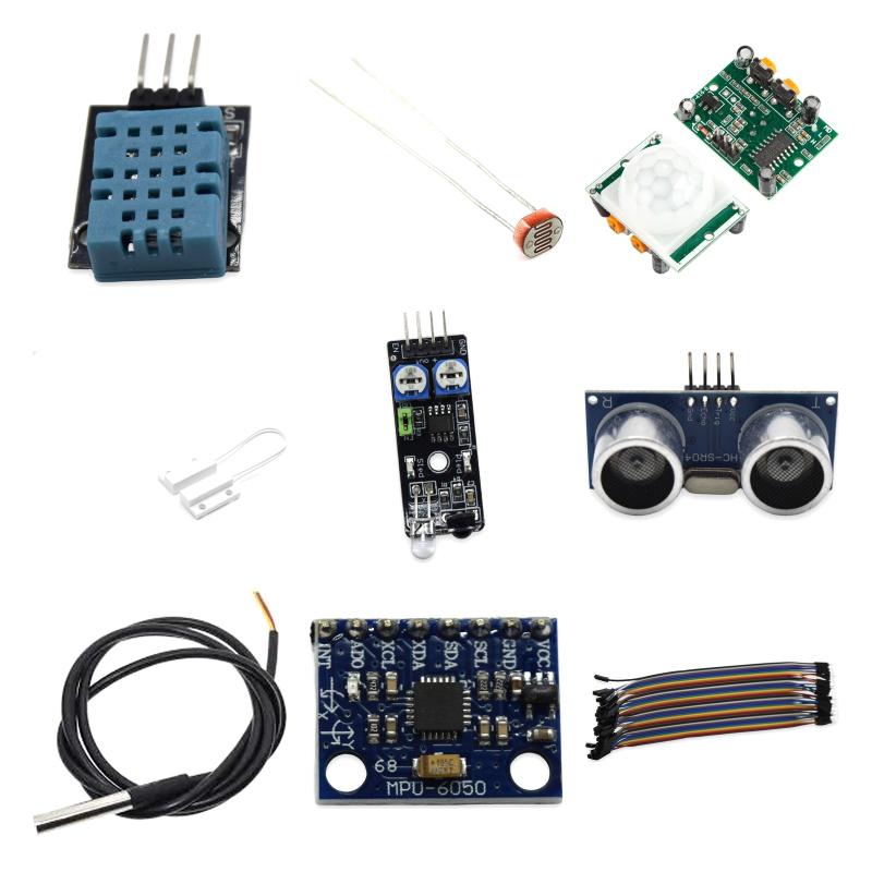 Kit de 8 sensores para Arduino y ESP32 · Pinout
