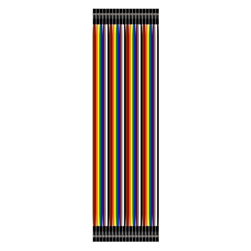 Cables jumper hembra-hembra 20 cm — pack de 20 — foto 1