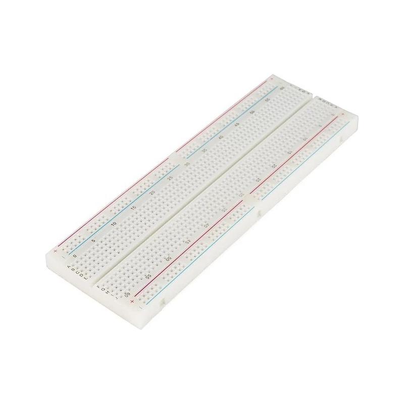 Protoboard 830 puntos MB-102 con base adhesiva — foto 1
