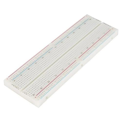 Protoboard 830 puntos MB-102 con base adhesiva