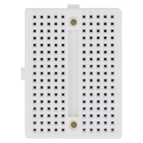 Mini protoboard 170 puntos con base adhesiva