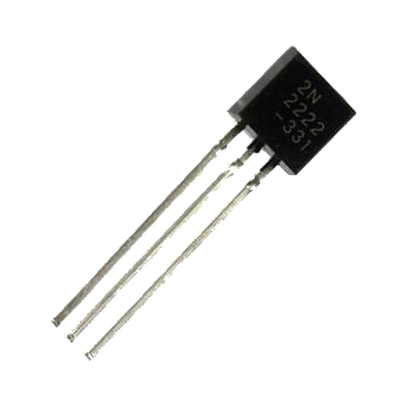 Transistor 2N2222 NPN TO-92 (pack de 10) — foto 1
