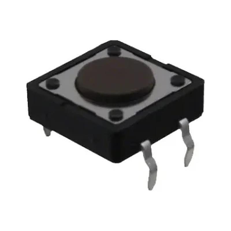 Botón pulsador de panel 16x16 mm — foto 1