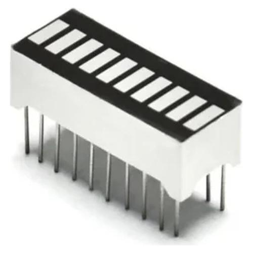Barra de LED de 10 segmentos roja