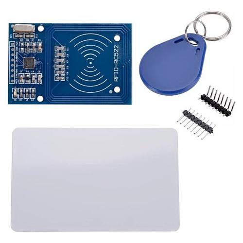 Módulo lector RFID RC522 13.56 MHz con tarjeta y llavero