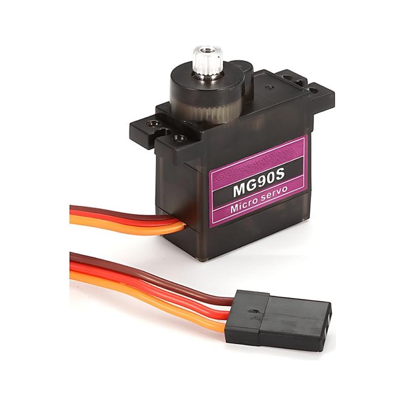 Micro servo MG90S de 9 g con engranajes metálicos — foto 1