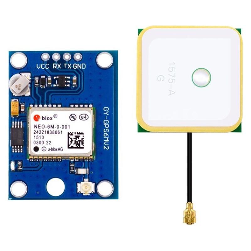 Módulo GPS NEO-6M con antena cerámica — foto 1